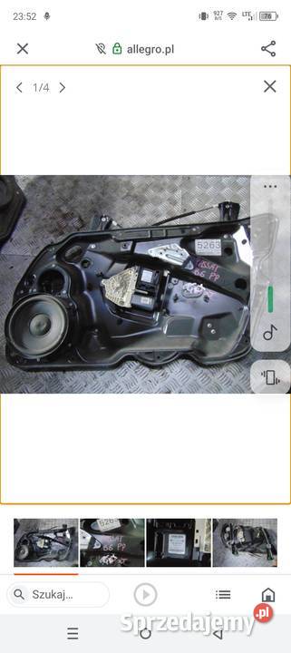 Passat B 67 szyby drzwi mechanizmy z silnikami śląskie Myszków sprzedam