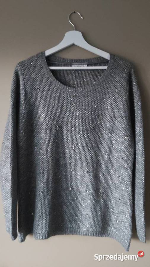 Elegancki sweter Canda zdobiony rozmiar ML Lublin