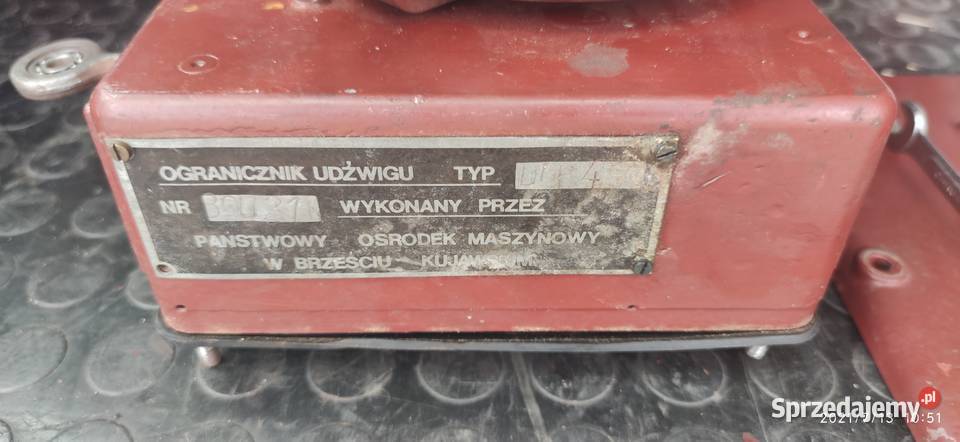 Ogranicznik udżwigu WYLIE DLP4 śląskie Bielsko-Biała