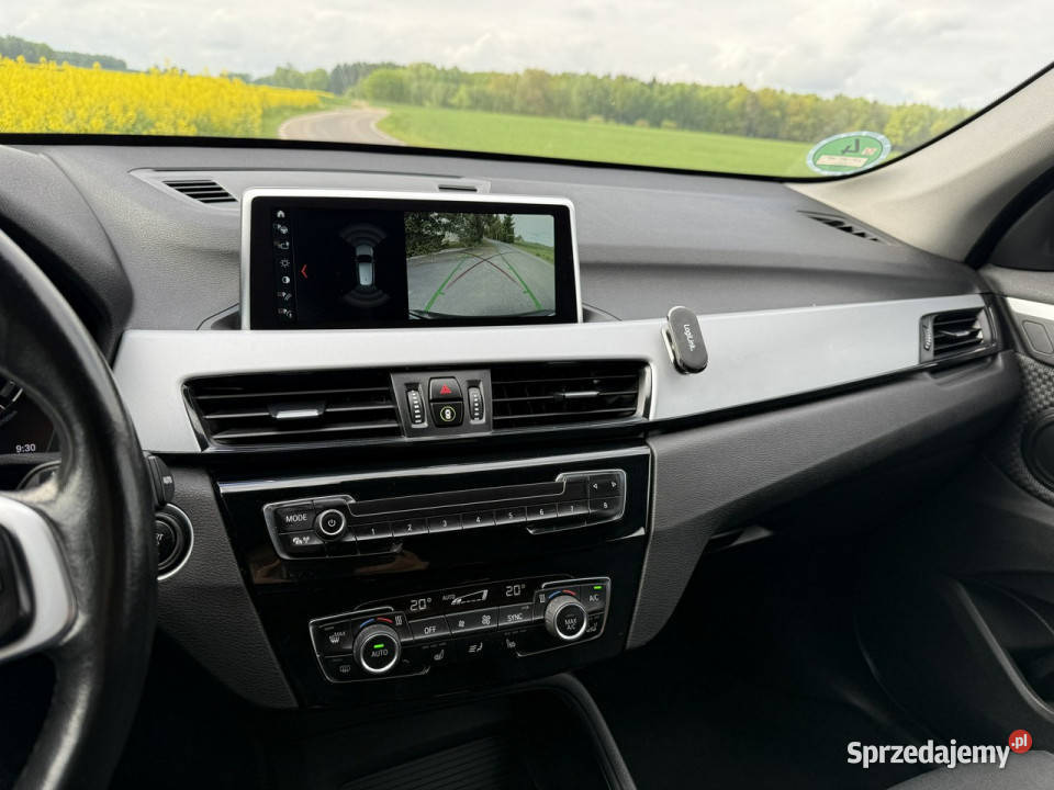 BMW X1 18i 140 121 Bezwypadkowy Zadbany Kamera podgrzewane fotele Ocice