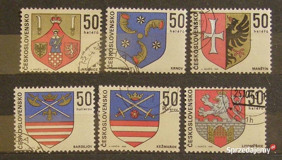 Znaczki pocztowe Czechosłowacja Zestaw 11