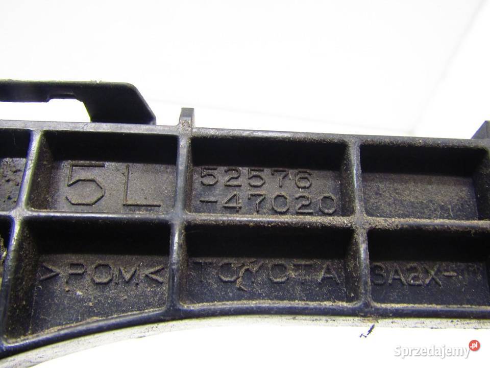 ŚLIZG MOCOWANIE ZDERZAKA LEWY TYŁ TYLNY TOYOTA Motoryzacja