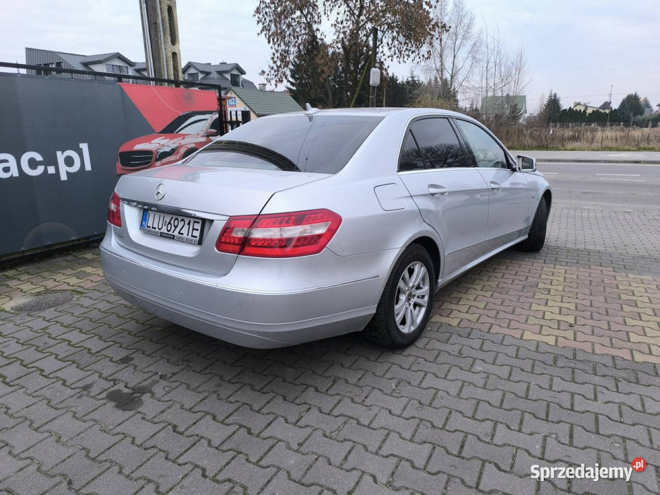 Mercedes E 220 22 CDi 170 Elegance Automat Łuków
