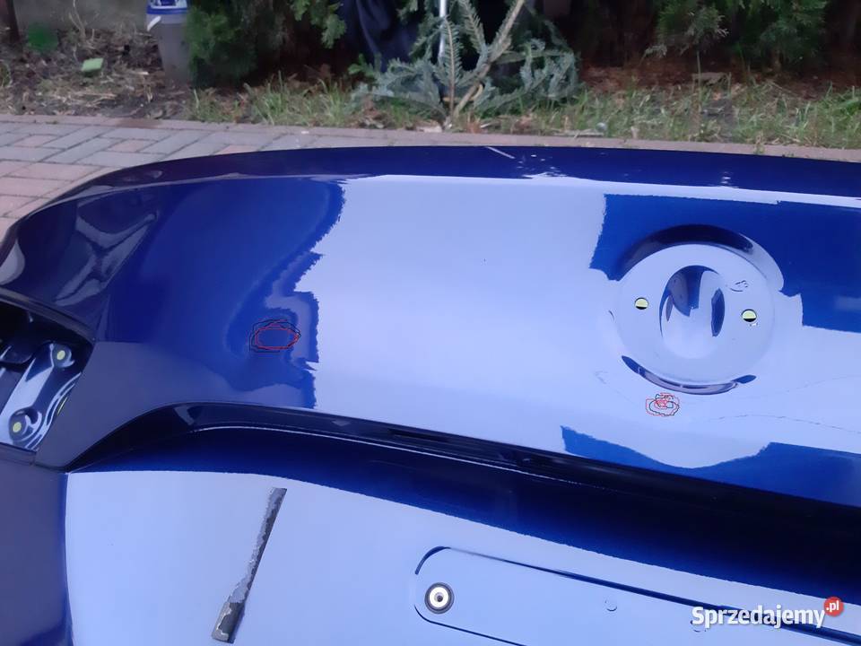 BMW 5 F11 2015r klapa tył zderzak Imperialblau części blacharskie Warszawa