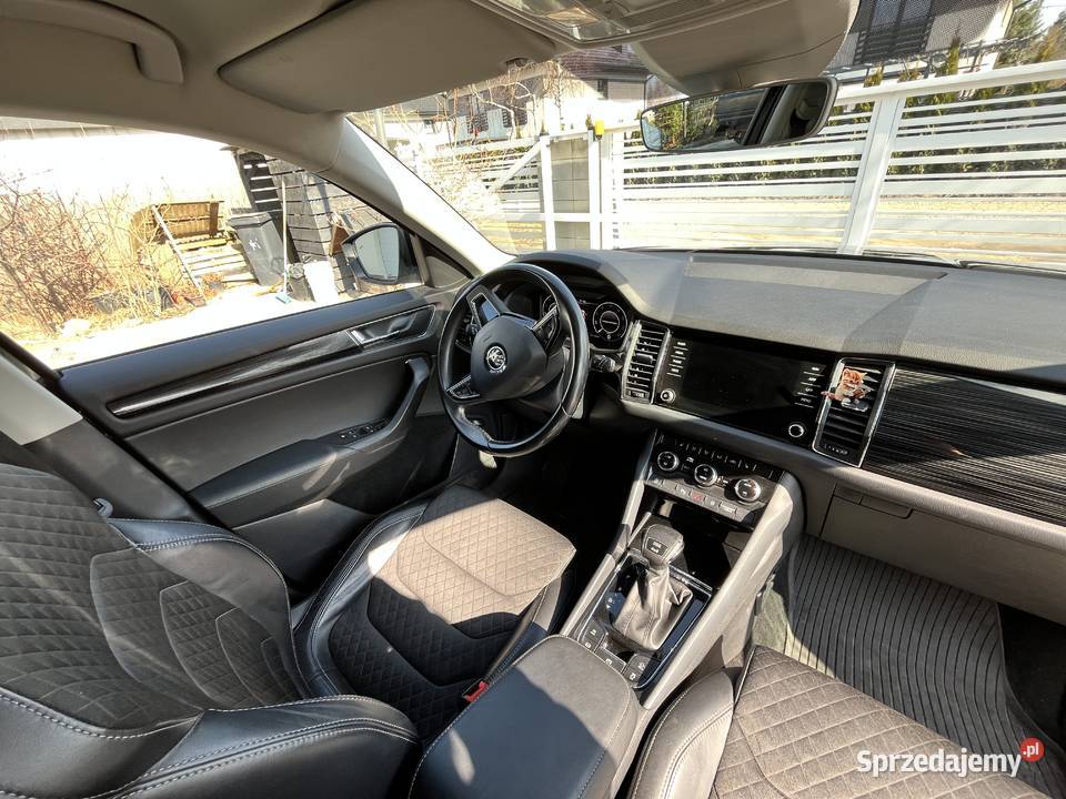Skoda Kodiaq 2019 20 TDI 190 DSG 4x4 Salon ASO serwisowany w ASO Starowa Góra