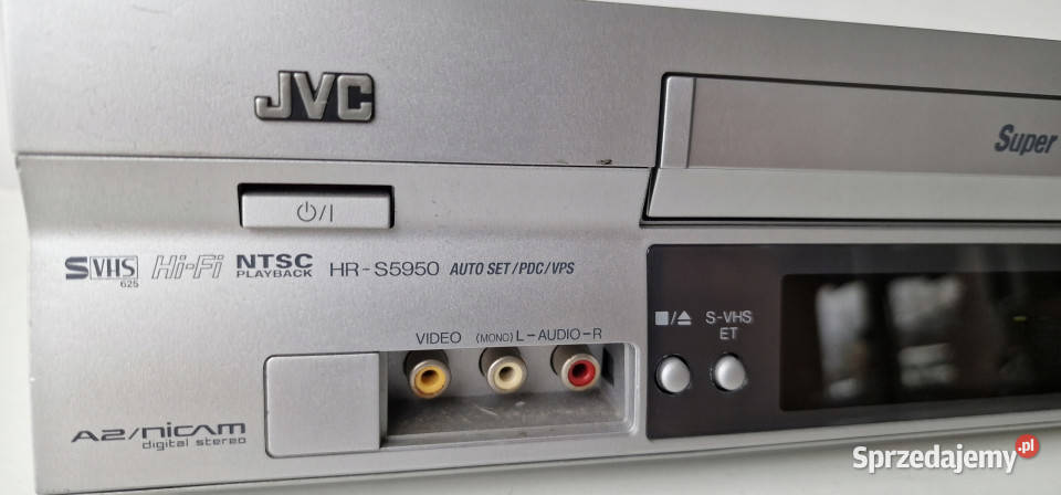 Magnetowid JVC Super VHS ET Video SVHS HRS5950 sprzedam