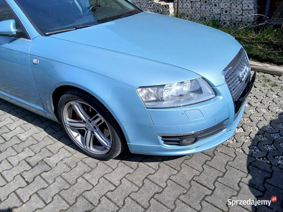 Audi A6 C6 30 30TDI Quattro 18 sedan skóra śląskie Szczerbice