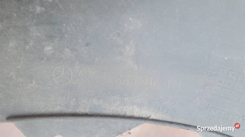 MERCEDES GLC W253 LIFT DOKŁADKA ZDERZAKA PRZÓD osobowe śląskie Ruda Śląska