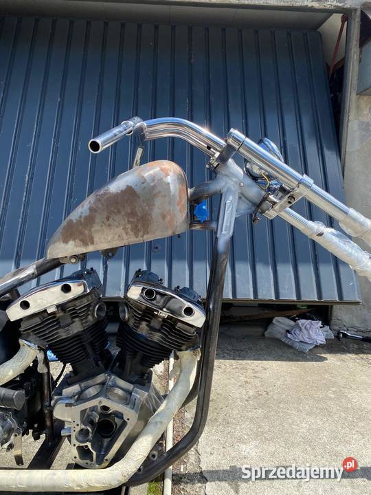 HarleyDavidson Shovelhead szwedzki chopper SAM Katowice