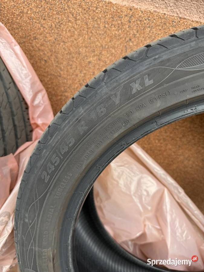 Opony letnie 24545 R18 Chełm sprzedam