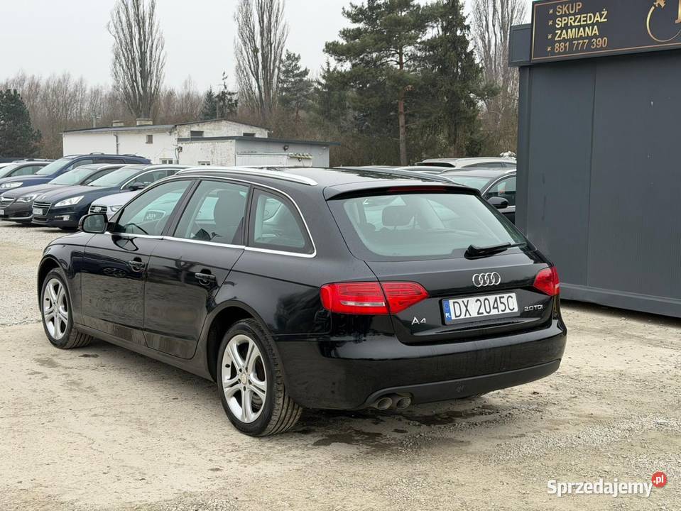 Audi A4 B8 20 Diesel 140 Navi Klima Alu Zadbana nieuszkodzony Wrocław