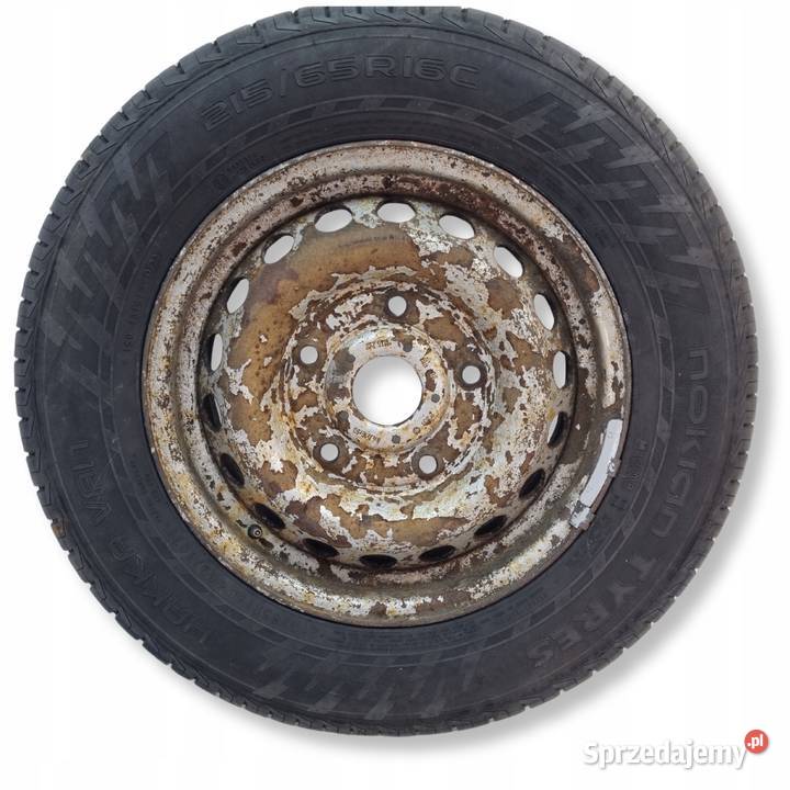KOŁO ZAPASOWE ZAPAS Ford Transit Custom felga Rudka