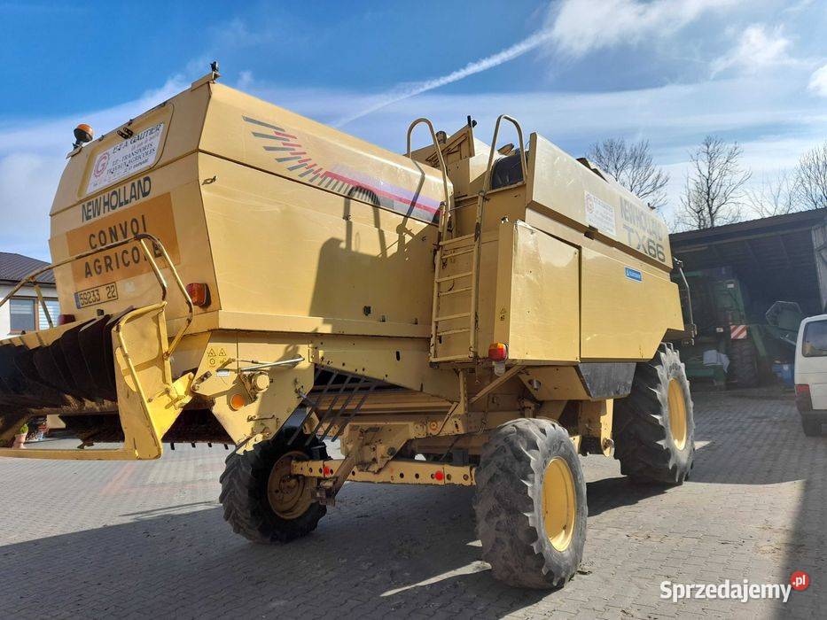Kombajn Holland tx66 New Holland łódzkie Uniejów