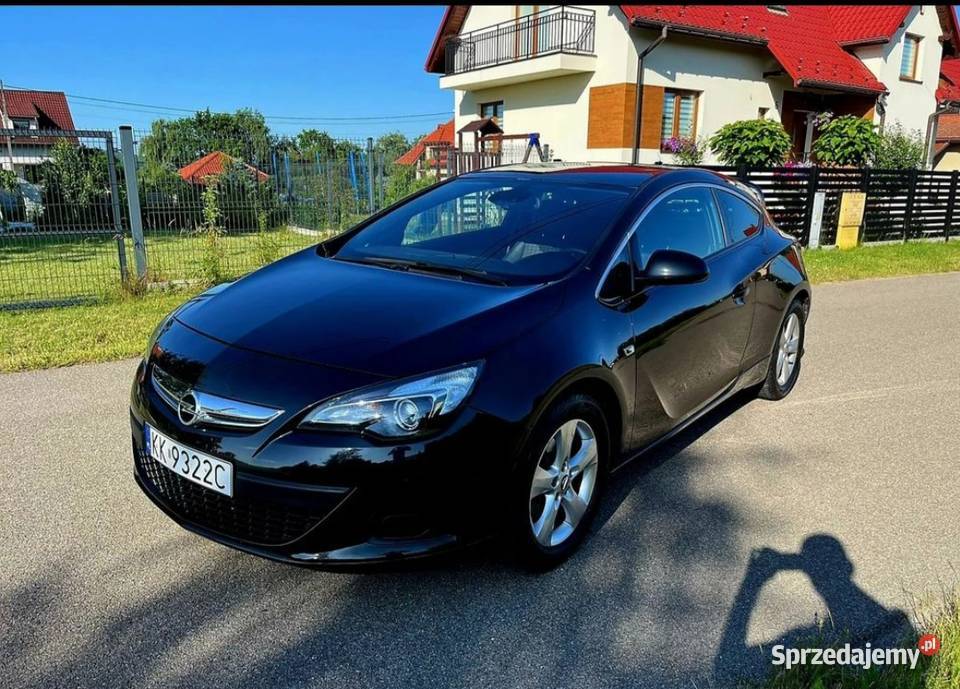 Opel Astra J Coupe IV GTC OPC 14 TURBO Benzyna ABS Kraków