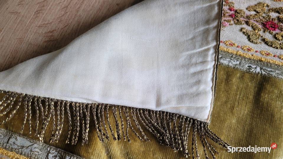 Stare dwie gobelinowe serwety ręcznie wyszywane Rękodzieło Kraków