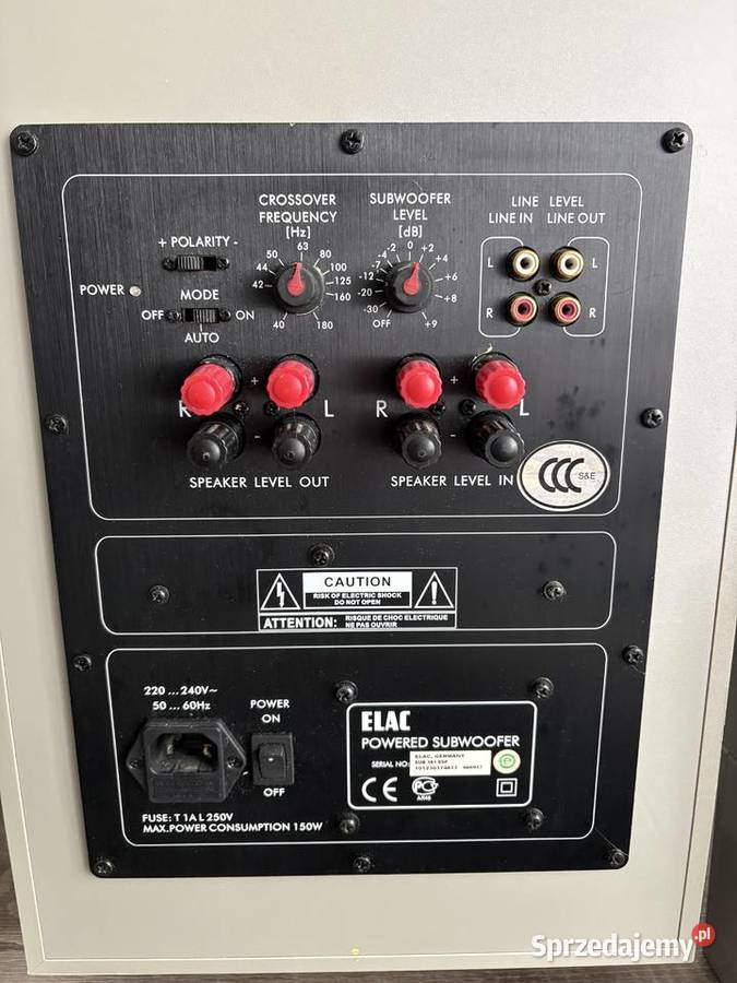 Zestaw głośniki kino domowe Audio 51 ELAC Cinema