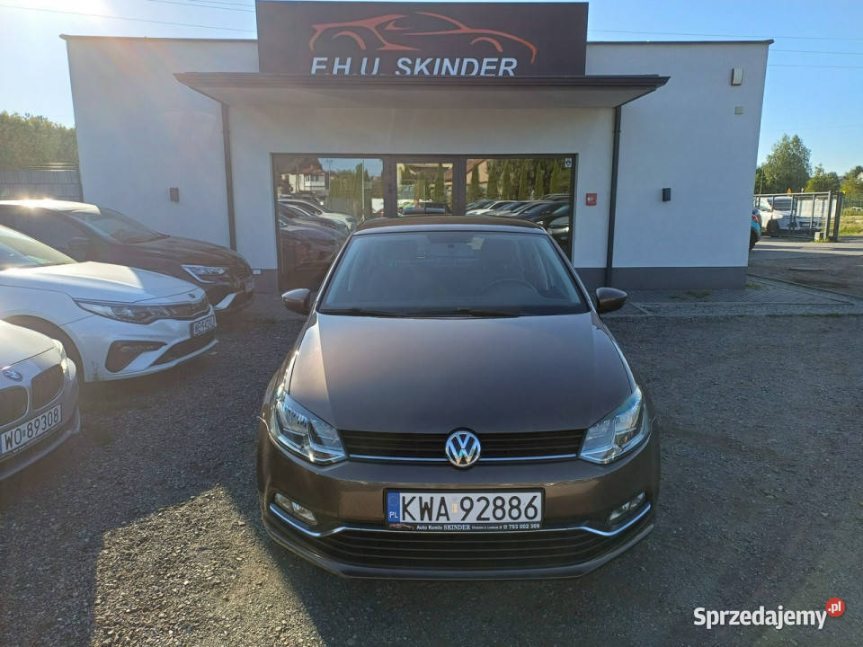 Volkswagen Polo Klima Salonowy 100Bezwypadkowy Rok produkcji 2017 Chrzanów