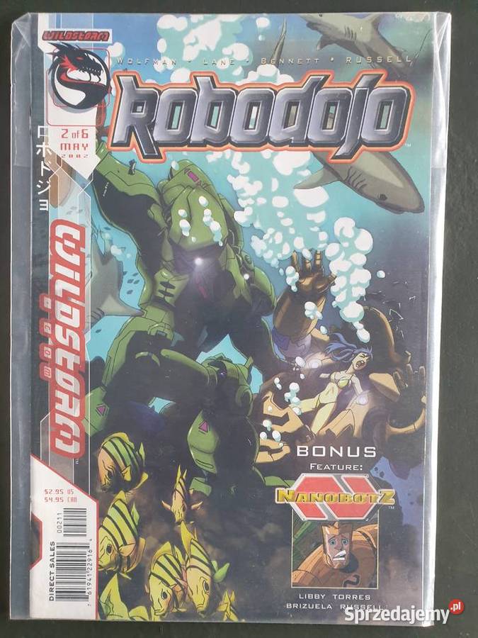 Manga Robodojo Wildstorm 3 komiksy Gdynia sprzedam