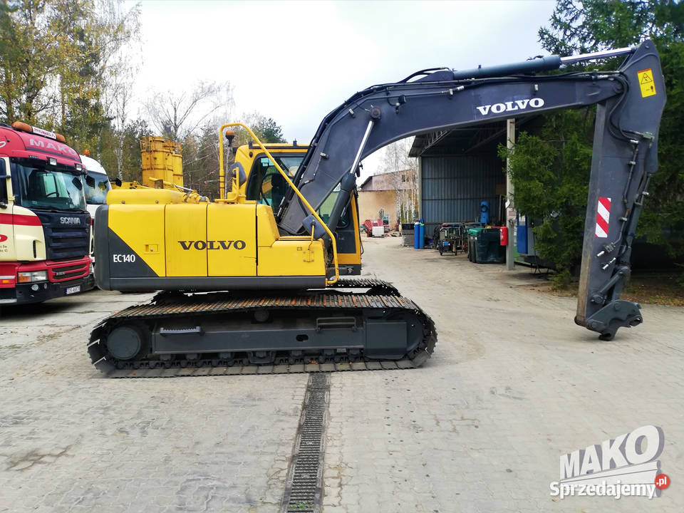 Koparka Gąsienicowa VOLVO EC 140 BLC CAT JCB Ostrowiec Świętokrzyski