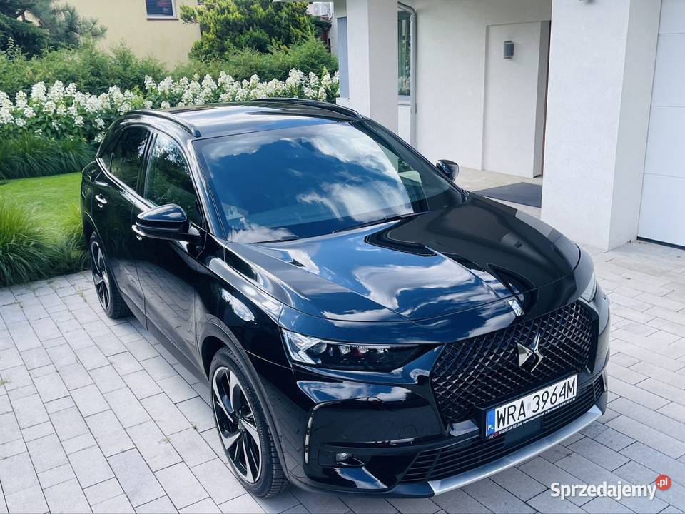 DS7 Crossback Rivoli Black Line full serwis 16 benzyna mazowieckie Wielogóra