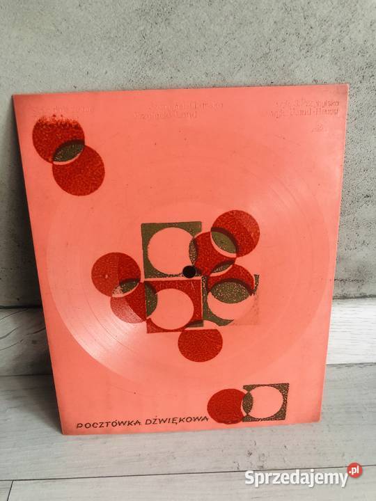 Pocztówka dźwiękowa Szczygieł Obarska Łódź