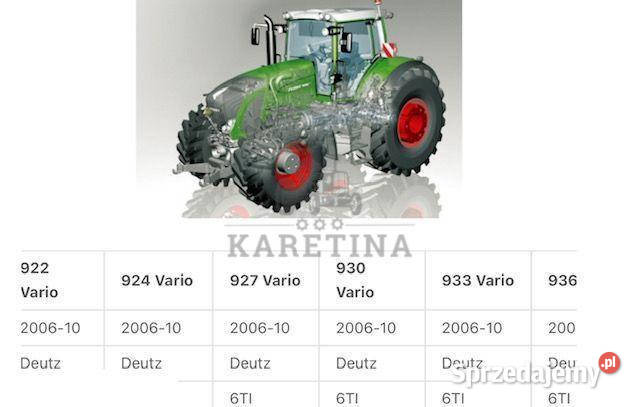 Fendt 936 927 933 930 922 Półoś Mostu Przedniego Pozostałe