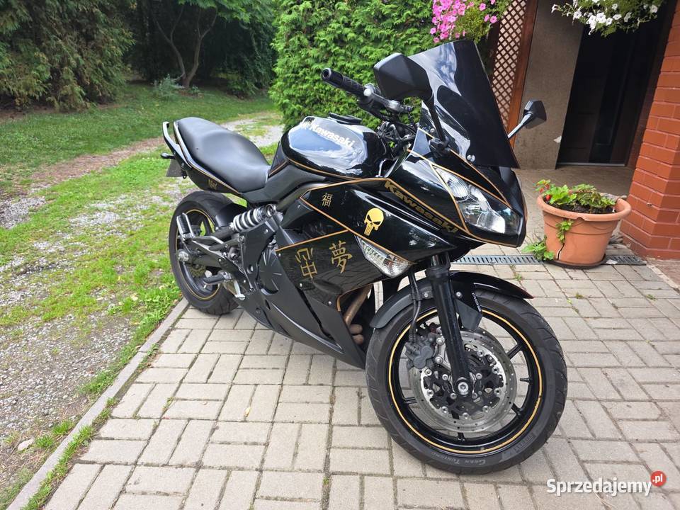 Kawasaki ex 650 c STAN ZAREJUBEZPIECZONY Wronki