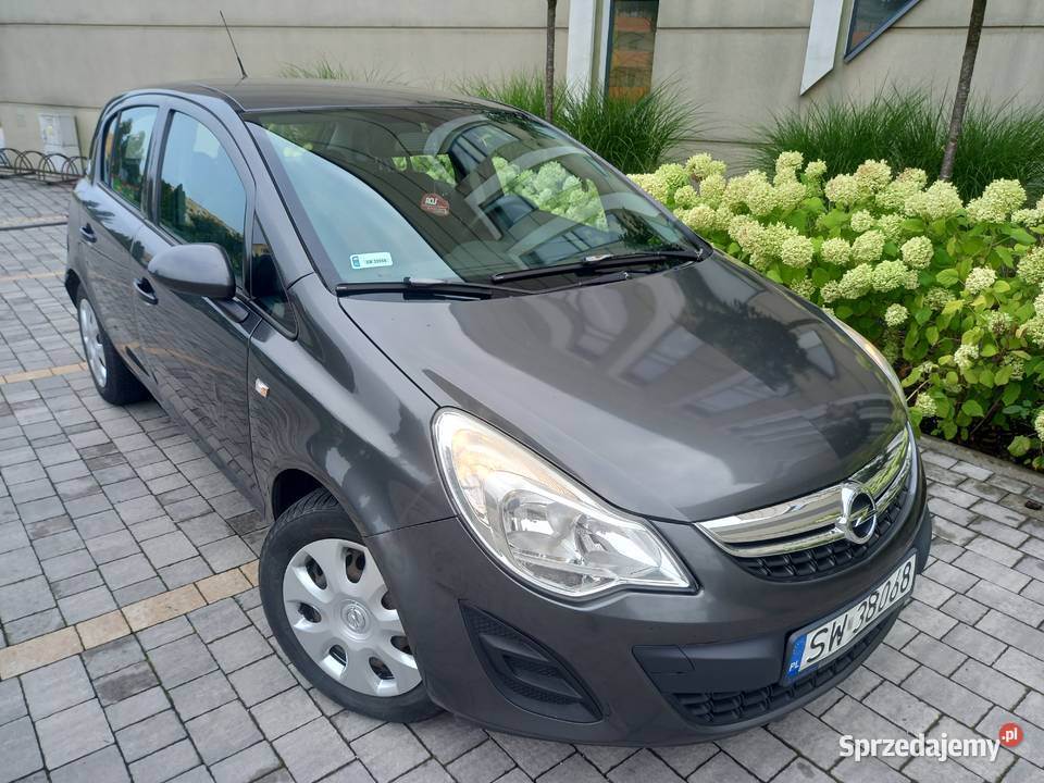OPEL CORSA D 12 EcoTec 2011r 5Drzwi 2 Komplety welurowa tapicerka Gliwice