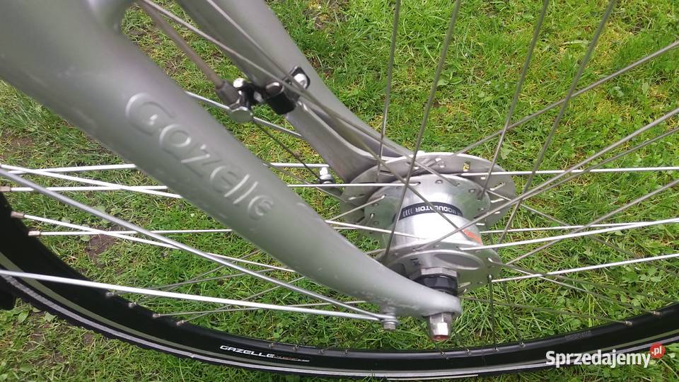 Gazelle Holenderski Rower 8biegi Prądnica koła Płońsk