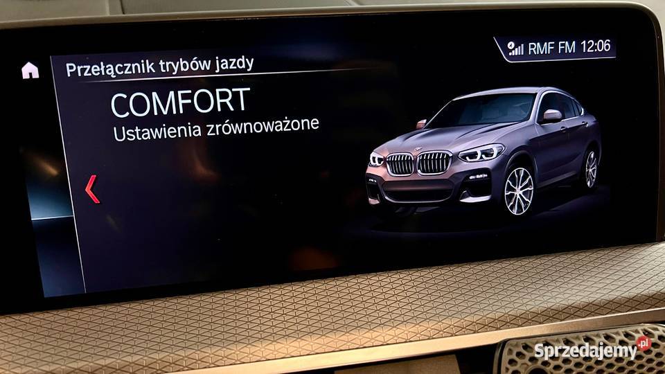 BMW X4 M Sport 20 benzyna 252 2019 62 380 Tarnów