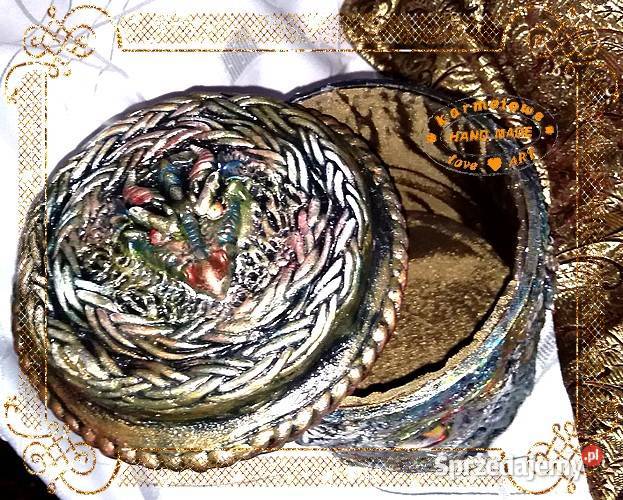 Pudełko do przechowywania handmade Warszawa