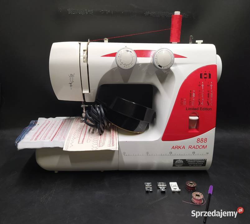 Maszyna do szycia ARKA RADOM jeans bawełna woal Sandomierz sprzedam
