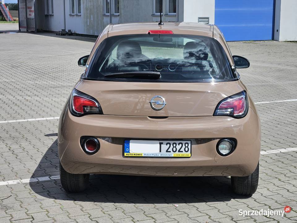 Opel Adam 12benzPanorama skóraGrzana kierownica VAT marża Mogilno
