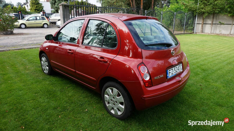 Nissan Micra super stan Gwarancja K12 20032010 138600km Zielona Góra