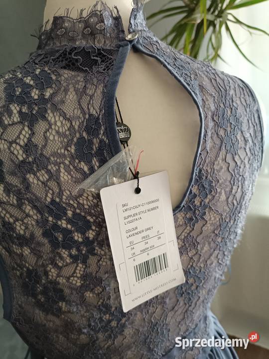 Sina niebieska super sukienka 34 Białystok sprzedam