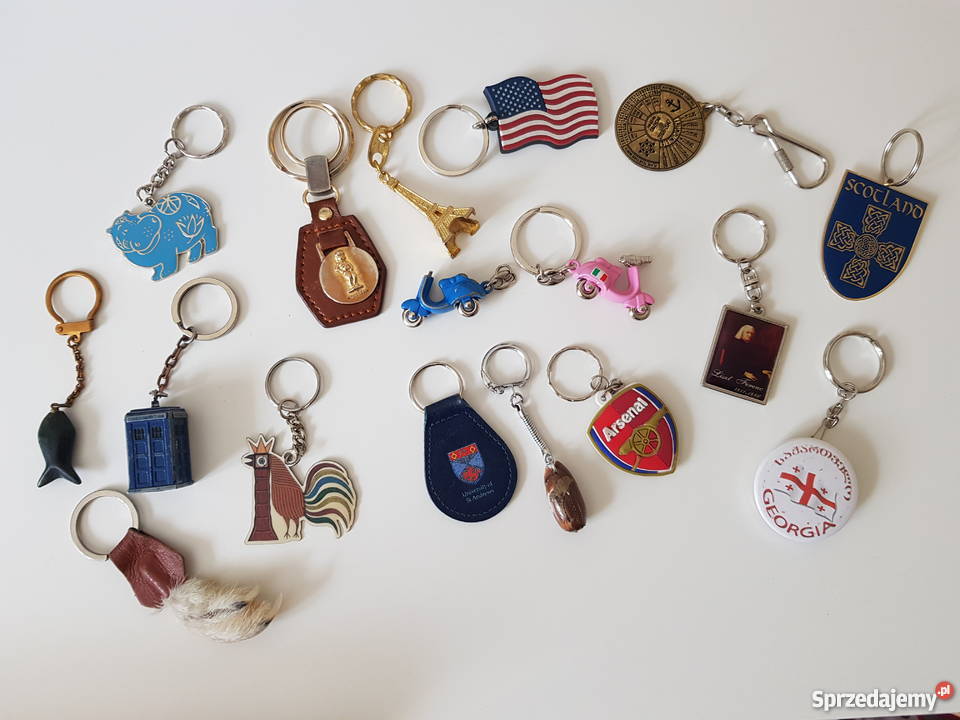 Kolekcja breloki USA Wielka Brytania Włochy mazowieckie Warszawa sprzedam