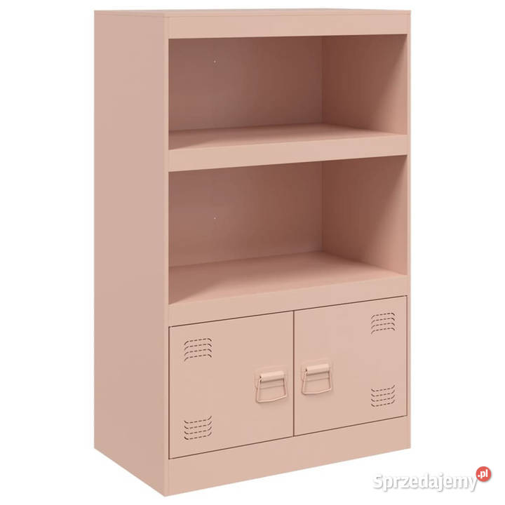 Szafka boczna różowa 67x39x107 stal WM841668 mazowieckie Warszawa sprzedam