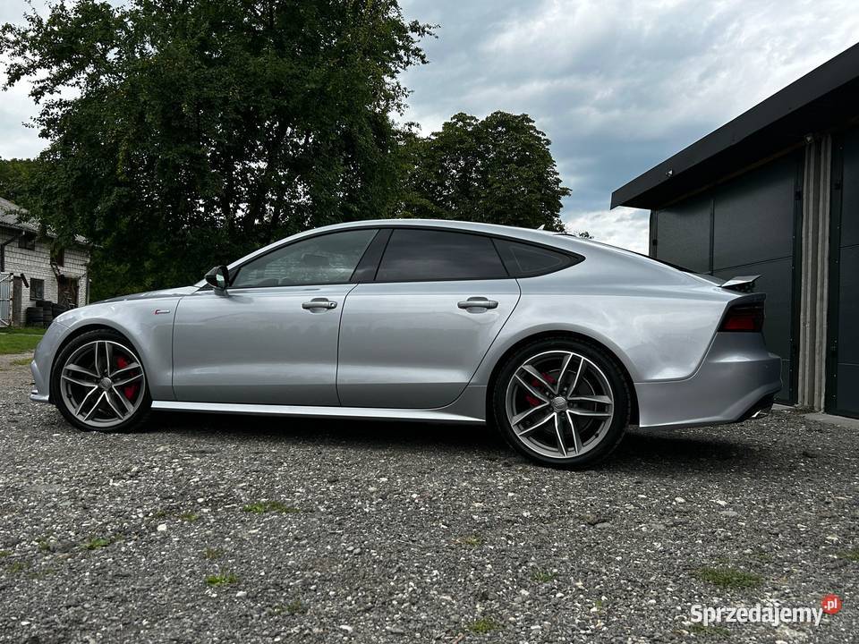 Luksusowe Audi A7 do ślubu wyjątkowa oprawa tego Rok produkcji 2018 świętokrzyskie Szczeglin