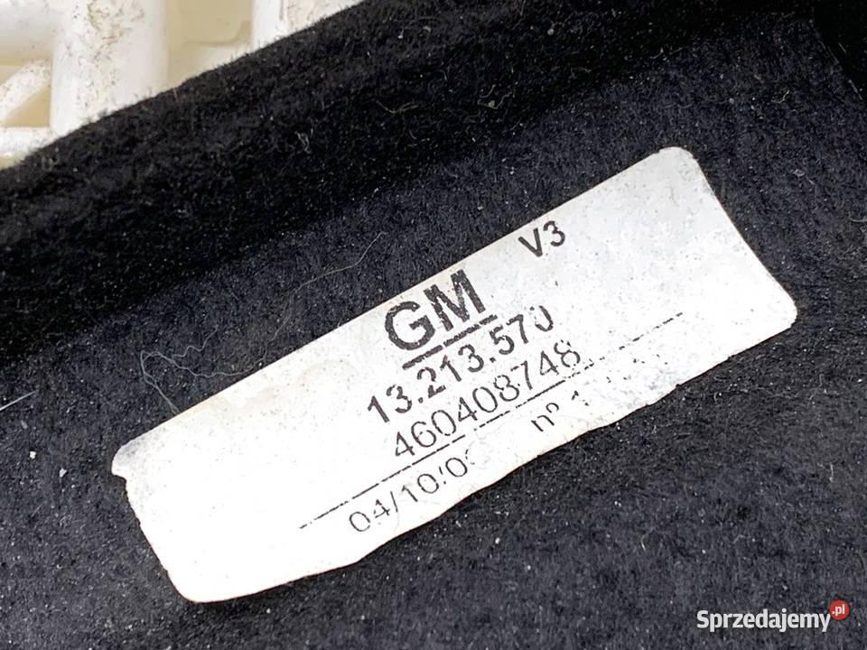 PÓŁKA TYŁ OPEL MERIVA A 13213570 Hatchback 0310 osobowe