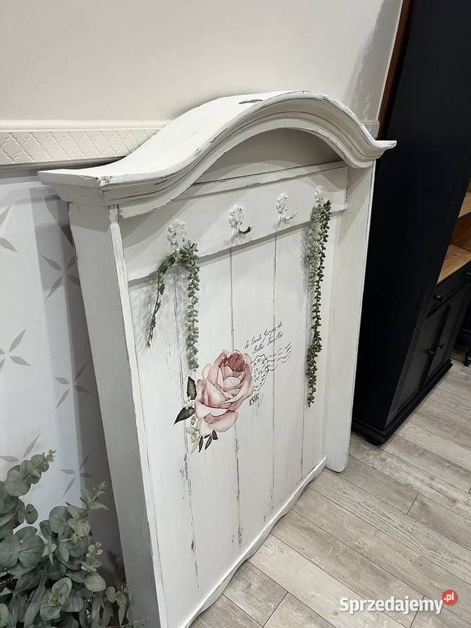 Wieszak dębowy garderoba shabby chic sprzedam