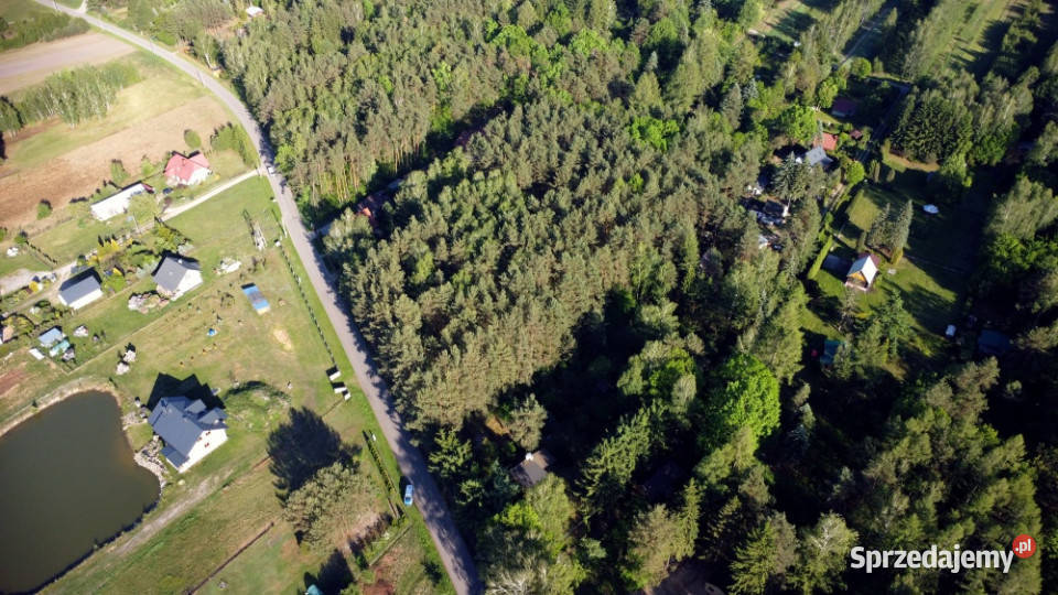 Działka budowlana rzeką Świder 30 min z Warszawy mazowieckie Radachówka sprzedam