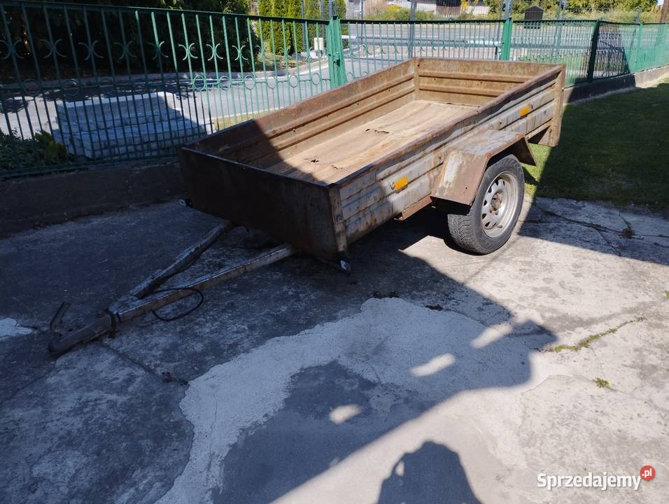 Przyczepka samochodowa zarejestrowana towarowe sprzedam