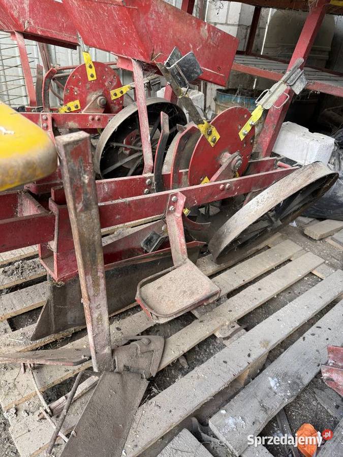 Sadzarka do rozsady łapkowa 2 rzędy nieuszkodzony Siewniki i sadzarki Obsza