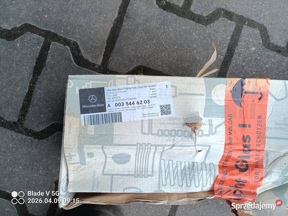 Lampy tylne Mercedes Actros MP4 MP5 AXOR ATEGO mazowieckie Orońsko
