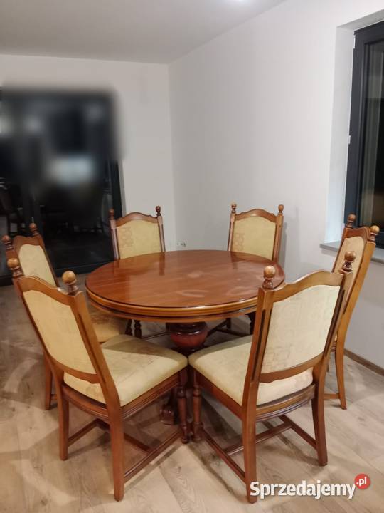 Stół i krzesła Wojcieszków