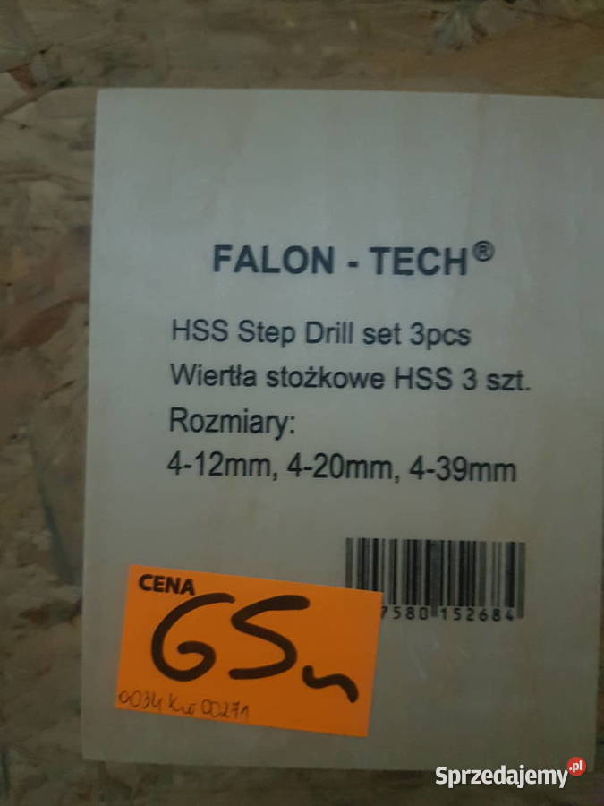 Wiertła stopniowane tytanowe HSSTiN 3s FALON TEC Elektryczne Głogowa