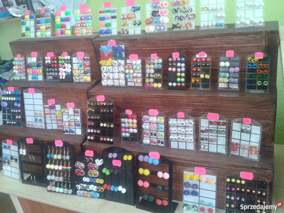 KOLCZYKI hurt 300 par 50 groszy Knurów