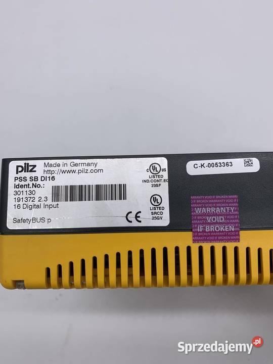 Pilz PSS SB DI16 301130 mazowieckie Warszawa