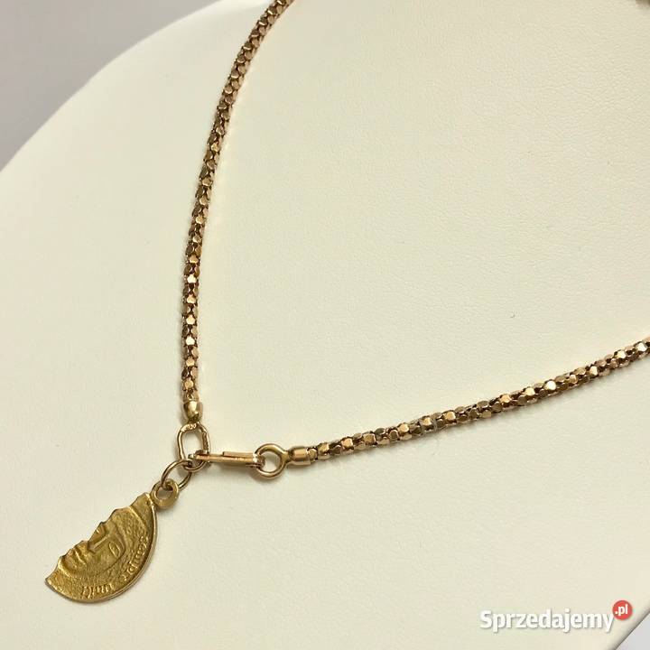 Złoty ŁAŃCUSZEK damski 14K Divisi Ma Sempre Warszawa