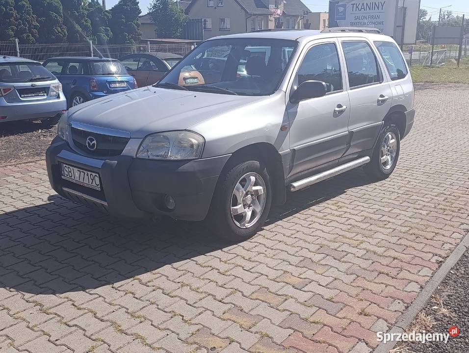 Mazda Tribute20 LPGGAZ 124 4x4 Nie zgnita HAK Rok produkcji 2002 Bujaków sprzedam